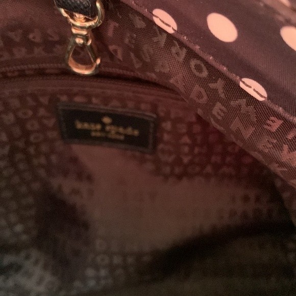 Kate Spade Black and White Polka Dot Bag - Picture 8 of 9